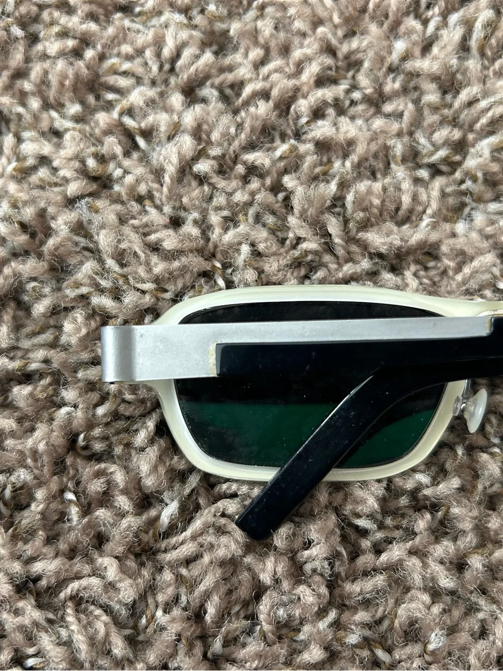 Lindberg Danish Titanium White Black Silver Sunglasses
